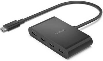 Belkin USB-C Adapter AVC018btBK Schwarz mit USB-C Power Delivery für universelle Geräte - Bild 1