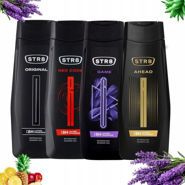 STR8 Duschgel Set, 4 x 400 ml, Herren - Bild 1