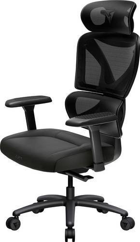 ThunderX3 XTC Cushion Gaming-Stuhl in Schwarz mit Kopfstütze und verstellbarer Sitztiefe - Bild 1