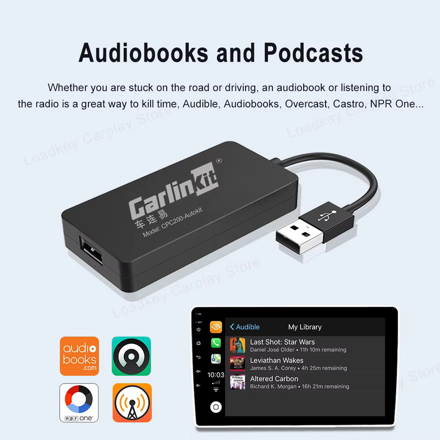 Carlinkit Smart Link Dongle für Android Auto und Apple CarPlay in Schwarz mit USB-C Anschluss - Bild 4