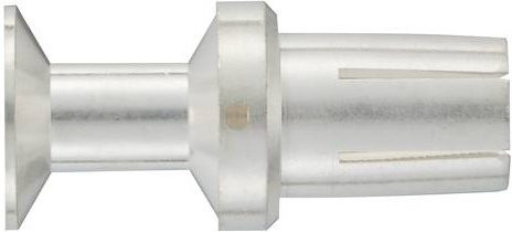 HARTING Crimpkontakt 09110006250 aus Messing in Silber - Bild 1