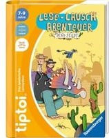 Ravensburger tiptoi Lese-Lausch-Abenteuer Dino-Stadt Lernbuch mit Dinosaurier und Western Themen - Bild 1