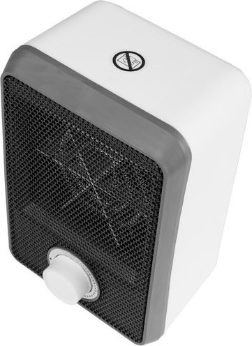 EUROM Heizlüftgerät 600W in Bunt, Grau und Weiß, B/T/H: 18,5 x 12,0 x 11,0 cm - Bild 1