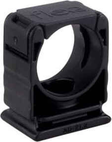 flexa Schlauchhalter RQH-G AD21.2sw aus Kunststoff in Schwarz - Bild 1