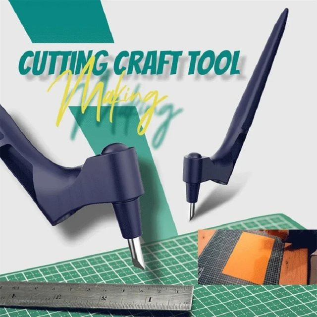 Skeyo 360-Grad-rotierendes Kunstmesser in Grün für DIY-Handwerk und Gravurarbeiten - Bild 1