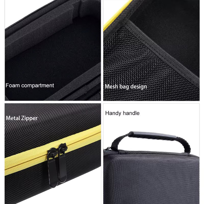 EVA Hard Travel Protect Aufbewahrungstasche für Teufel Rockster Go Wireless Bluetooth Lautsprecher in Schwarz - Bild 4