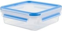 EMSA CLIP & CLOSE Frischhaltedose transparent blau 0,85 Liter - Bild 1