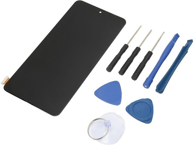 Xiaomi Redmi 5G LCD-Bildschirm Digitizer Montage Display Reparatur Set mit Werkzeug in Schwarz - Bild 1