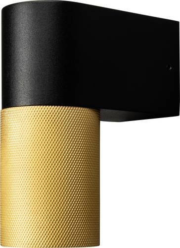 Konstsmide Temi 7666-758 Außenwandleuchte GU10 7W Schwarz/Gold - Bild 1