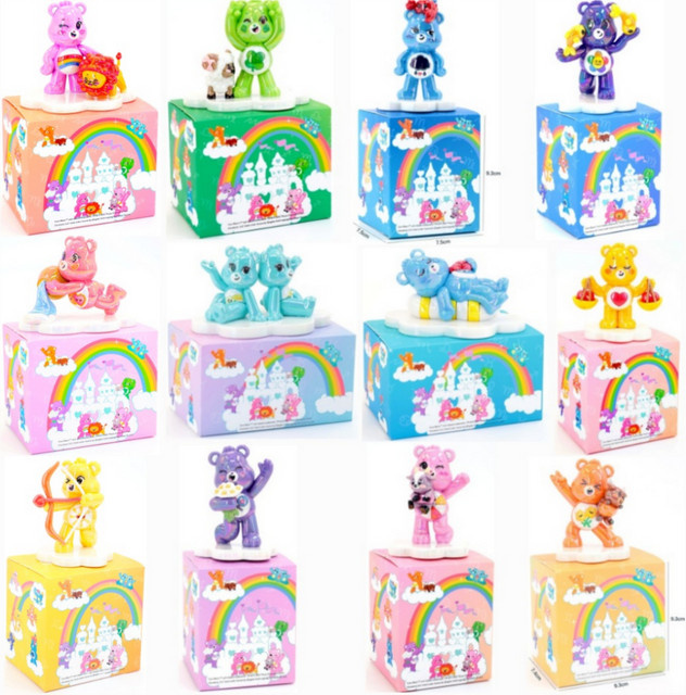 Care Bears 12 Sternzeichen Blind Box Figuren, Desktop-Ornament - Bild 1