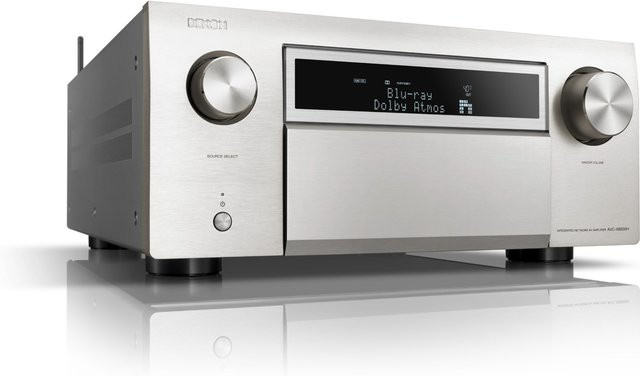 Denon AVC-X8500H Klang Effekt Receiver in Premium-Silber mit Wi-Fi, Bluetooth und HDMI - Bild 1