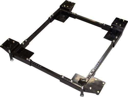 Holzmann Transportroller UFE300 in Schwarz, Traglast max. 300 kg, B: 30 cm, T: 16 cm, H: 55 cm - Bild 1