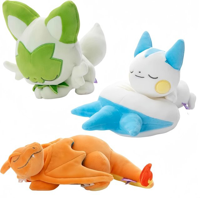 Potdemiel Pokémon Pikachu Gengar Sprigatito Pachirisu Charizard, Plüschfiguren, Stofftier - Bild 1