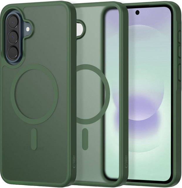 Tech-Protect MagSafe-Hülle für Samsung Galaxy A37 5G, A56, A566, A36 und A366 in Mattgrün - Bild 1