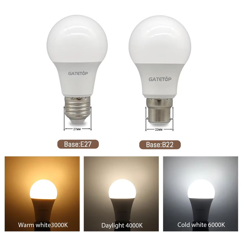 Gatetop LED-Lampe E27 Warmweiß für Wohnzimmer und Haustechnik - Bild 2