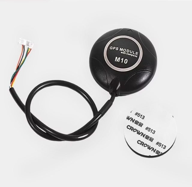 QX-MOTOR M9N M10 GPS-Kompassmodul mit HMC5883L externem Sensor für APM 2.6/2.8 und Pixhawk 2.4.8 in Schwarz - Bild 1
