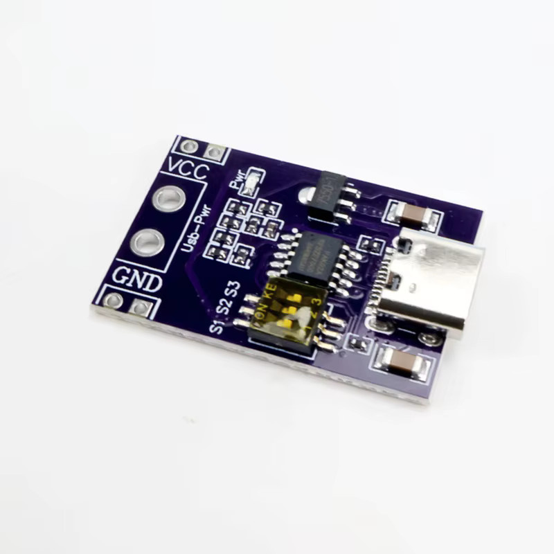 PD/QC/AFC USB-C Schnellladegerät mit Trigger-Funktion für Smartphone-Schnellladung und Festspannungsausgang 5V 9V 12V 15V 20V - Bild 2