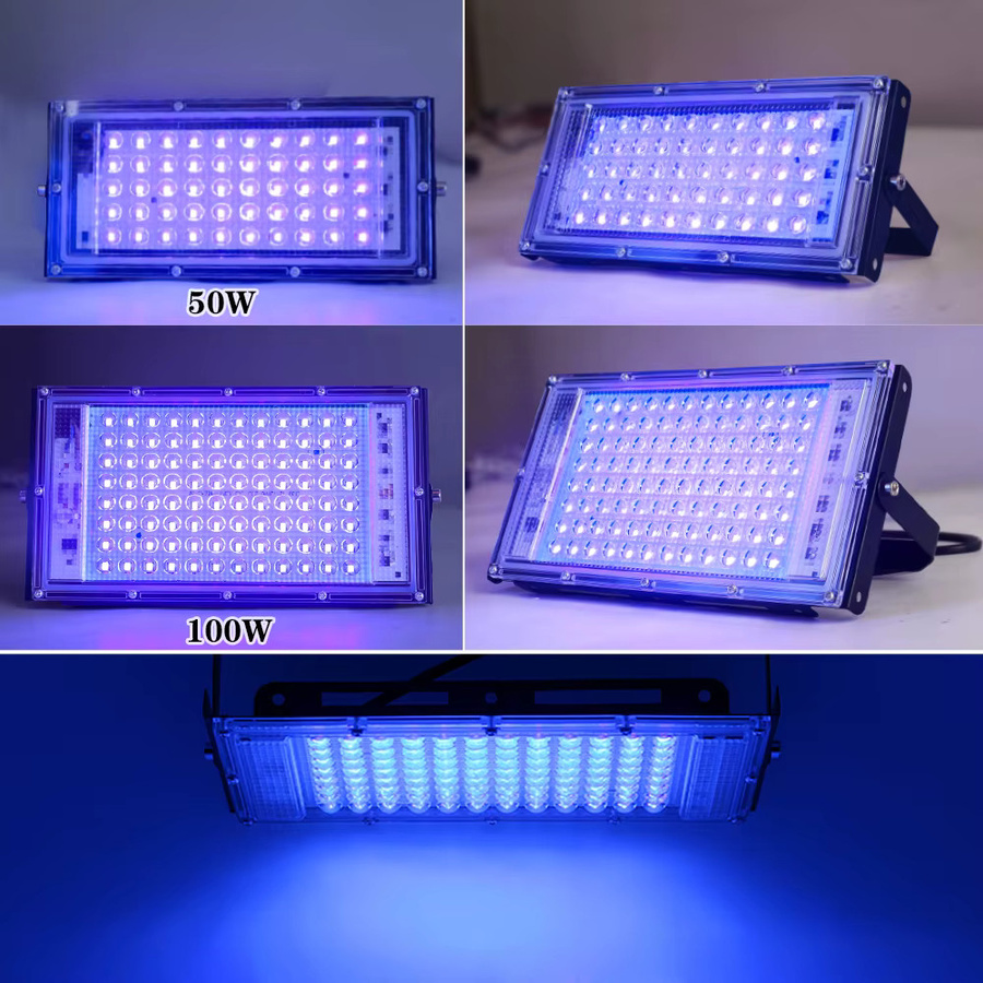 PARKSON LED-UV-Flutlicht Schwarzlicht für Party und Bühne, wasserdicht, 24 W - Bild 5