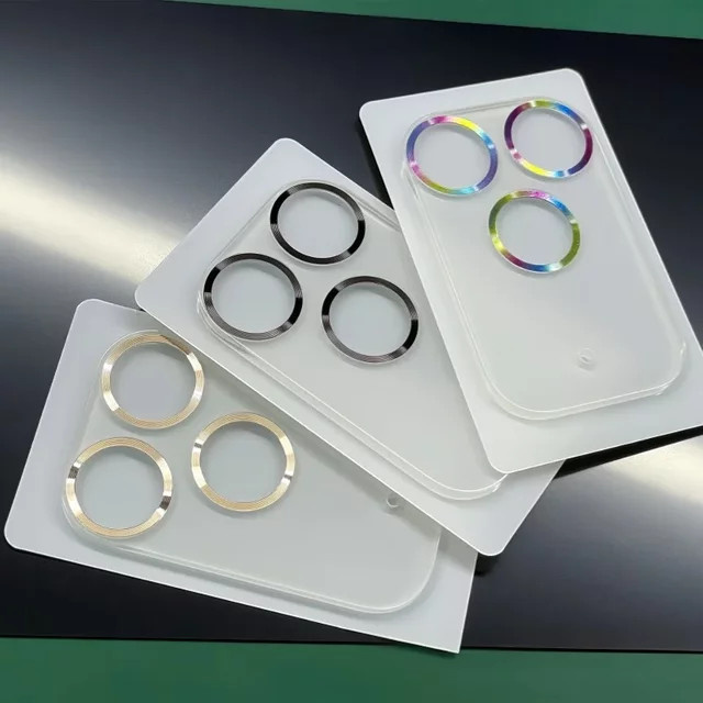 Kameraschutz für iPhone 17 Pro Max mit vollständiger Abdeckung und farbigem Objektivglas in Multicolor - Bild 1