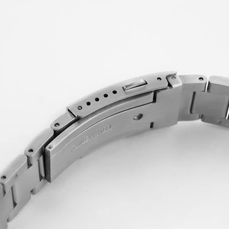 Militado Uhrenarmband Edelstahl, Silber, 20 mm, Unisex - Bild 4