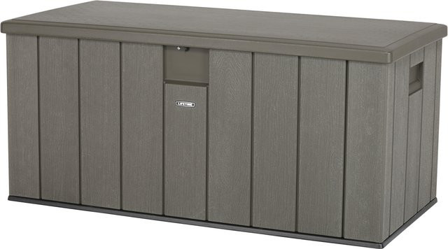Lifetime Kissenbox Gartenbox Dunkelgrau B/T/H: 151 x 72 x 69 cm - Bild 1