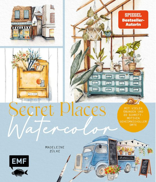 EMF Secret Places - Watercolor, Madeleine Zülke, deutsch - Bild 1