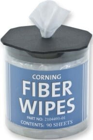Corning Glasfaserreinigungstücher FCC-WIPES in Blau, 90 Stück - Bild 1