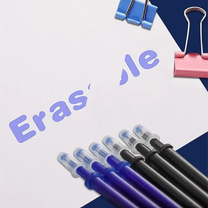 52er Set löschbare Gel-Stift-Refills mit 0,5 mm Spitze in Blau und Schwarz - Bild 4
