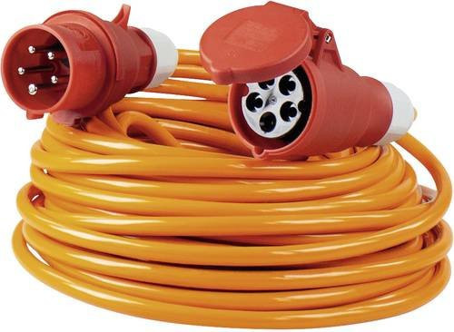 AS Schwabe CEE-Verlängerungskabel 32A Orange 25m H07BQ-F 5G4 400V IP44 - Bild 2