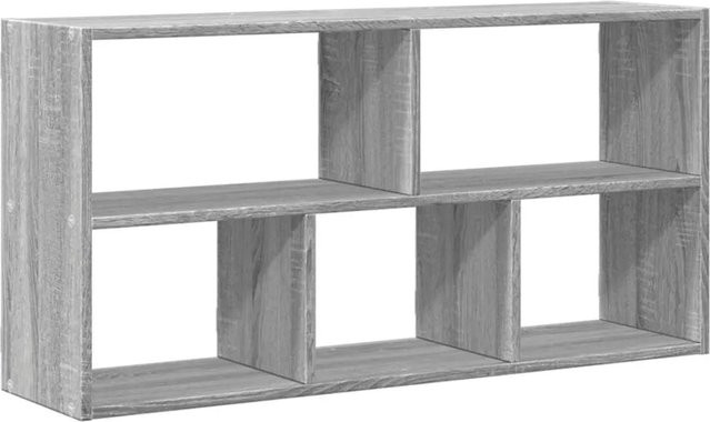vidaXL Wandregal in Grau Sonoma, modernes Wandregal aus Holzwerkstoff, B/H/T: 100 x 50 x 25 cm - Bild 1