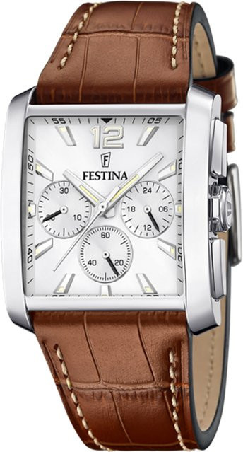 Festina Chronograph, Quarz, Edelstahl, 38 mm, Herren - Bild 1