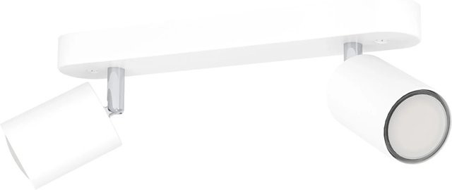 Eglo Lichtbalken Reciso-E 2-flammig in Chrom-Weiß, B/T/H: 30 x 8,5 x 4,5 cm - Bild 1