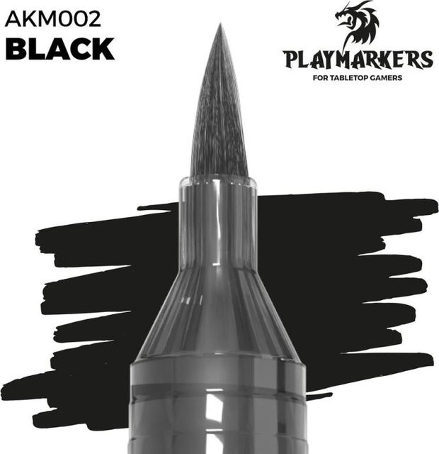 AK Interactive Playmarker Black, Schwarz - Bild 1
