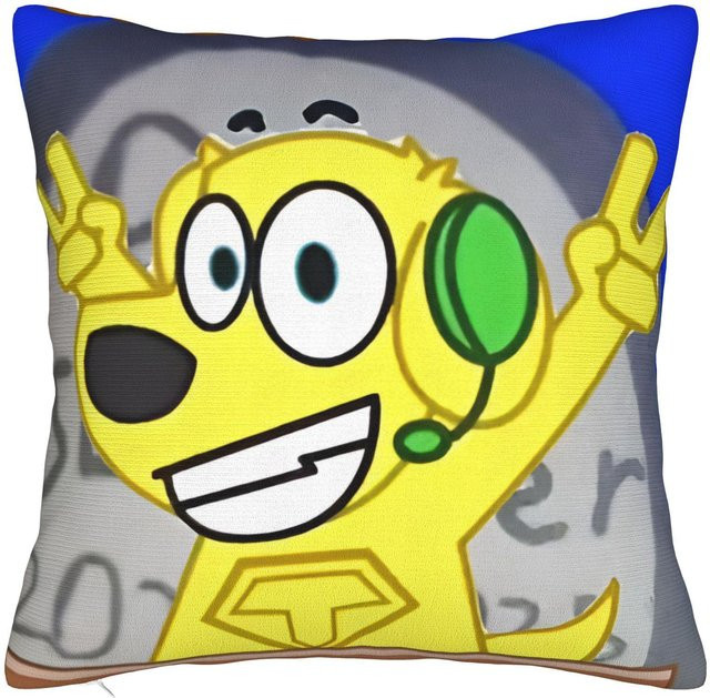 JMG Clothing Tylers And Snowi Gaming Kissenbezug mit Grafikprint, Mehrfarbig, B/T: 50 x 50 cm - Bild 1