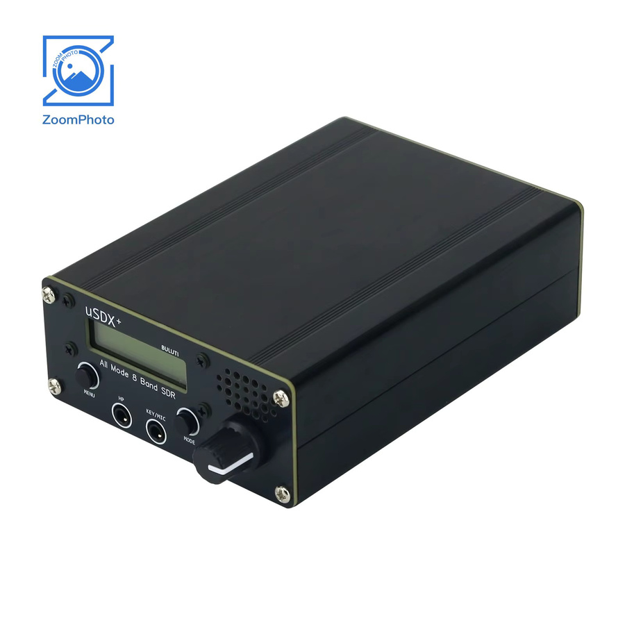 HamGeek USDX+ Vollmodus Kurzwellen QRP Transceiver 8-Band SDR in Schwarz mit Netzteil - Bild 2
