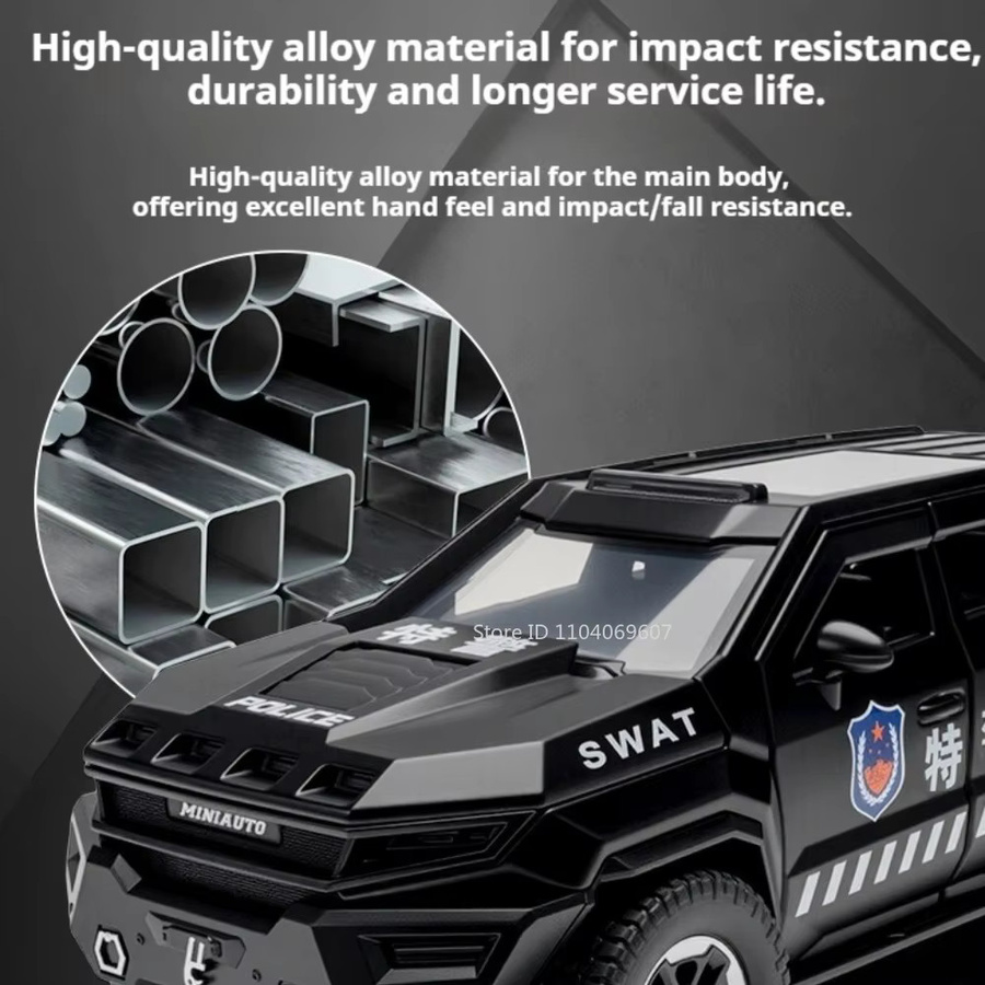 MAKEDA Rezvani Vengeance Sabertooth Modellauto, 1:24, mit Licht und Sound - Bild 4
