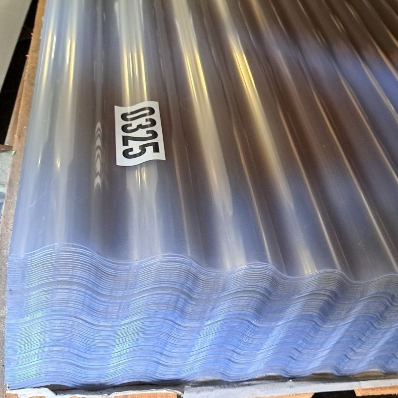 Friedrich von Lien AG Wellplatte aus PVC in klar, B/H: 90 cm x 200 cm, Dicke: 1,2 mm - Bild 1