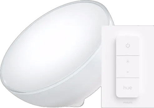 Philips Hue Go White & Color LED Tischleuchte mit kabellosem Dimmer Set - Bild 1