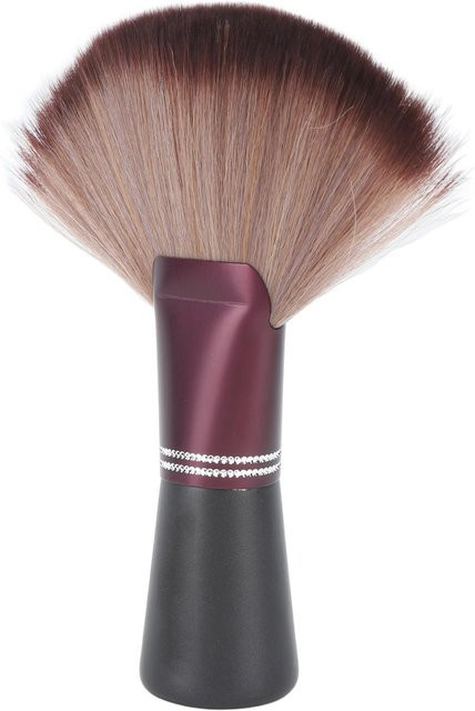 Nackenpuderpinsel, Gesichtsbürste und Haarbürste, Nylon, Grau - Bild 1