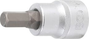 BGS Bit-Einsatz 5189 Innensechskant 14 mm mit 20 mm 3/4 Zoll Innenvierkant in Silber - Bild 1