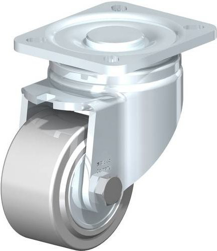 Blickle Lenkrolle LH-SVS 80K in Silber, Rad-Durchmesser: 80 mm, Tragfähigkeit: 700 kg - Bild 1