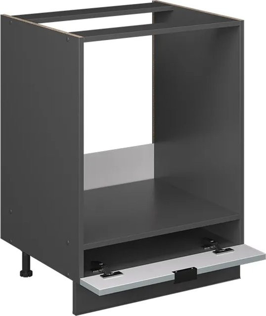 Vicco Herdumbauschrank Fame-Line in Hellblau-grau mit Eiche-Optik, Breite: 60 cm, Höhe: 82 cm, Tiefe: 60 cm - Bild 1
