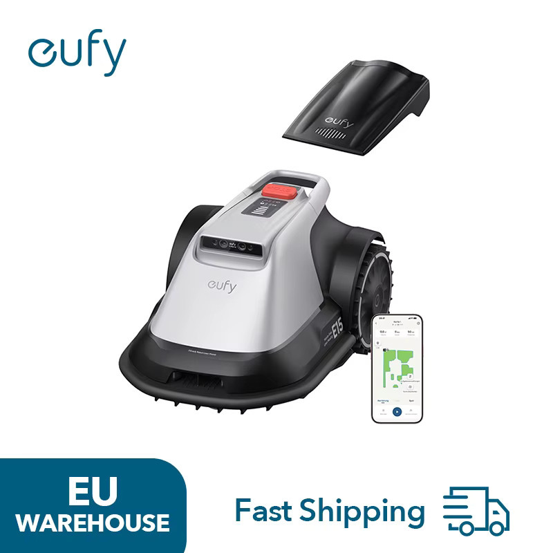 eufy Mähroboter E15 mit Smart-Navigation, Auto-Mapping und Hindernisvermeidung - Bild 7