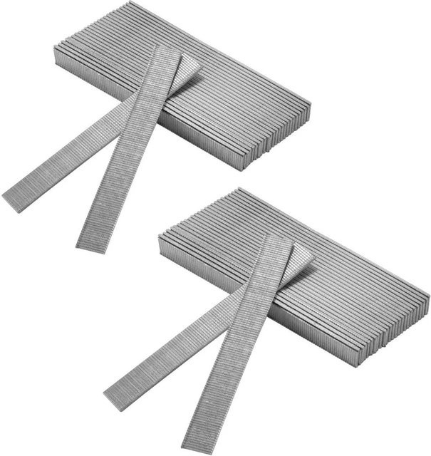 STAHLWERK Druckluft Nägel Gauge 18, 15 mm Länge, 2 mm Kopf, verzinkter Stahl, 10000er Set, Silber - Bild 1