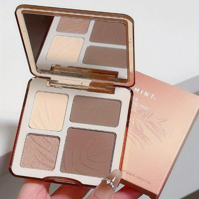 Love Home Garden Highlighter Make-up Palette, Matt, Puder - Bild 1