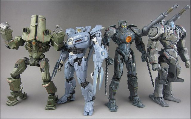 Bandai Pacific Rim Gipsy Danger, Figur, Rot, Einzelfigur - Bild 1