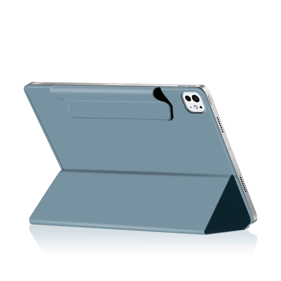 AJIUYU Magnetische Hülle für iPad Pro 12.9 (2018-2022) und iPad Air 4/5 (10.9 Zoll) sowie iPad Air 11/13 Zoll (M2/M3/M4) und iPad Pro 11/13 Zoll (M4/M5) Smart Cover in Blau - Bild 2