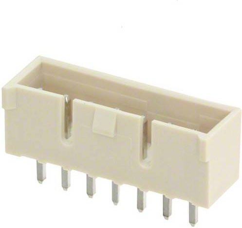 Molex Einbau-Stiftleiste Standard in Beige mit 7 Polen und 2,50 mm Rastermaß - Bild 1