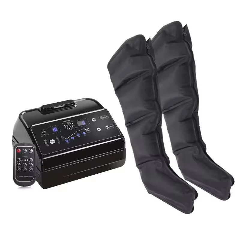 Professionelle Presotherapie-Therapiemaschine für Lymphdrainage, Schwarz - Bild 2