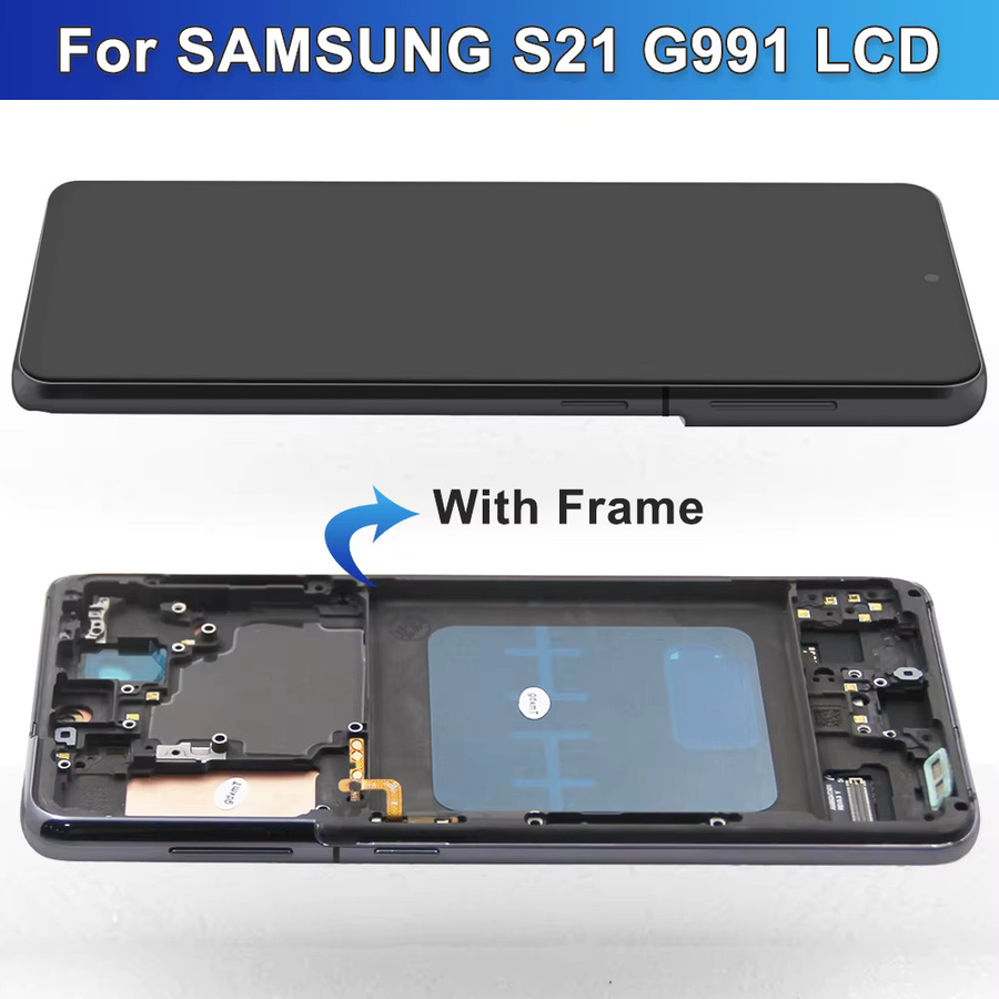 Samsung S21 5G AMOLED Display Ersatz mit Digital Touch Screen in Schwarz, 6.2 Zoll - Bild 2